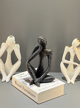 现代简约创意小摆件电视柜家居装饰品办公室样板房装修搭配摆设品