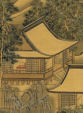名画仿古画艺术微喷挂画装饰画