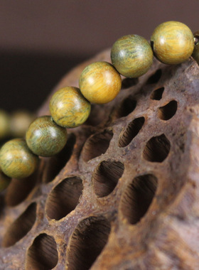 手串沉香木情侣项链佛珠