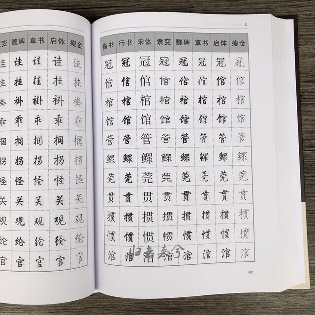 Fountain Pen Copybook Regular Script Fountain Pen Copying Practice Copybook