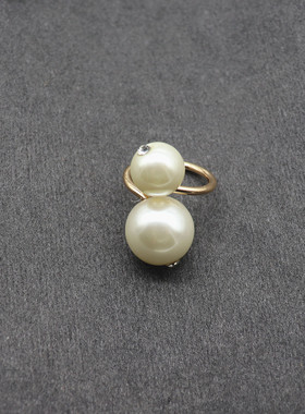 日韩风珍珠指环女士手饰品