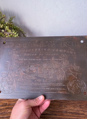 装饰铁牌美式复古火车头适合收藏