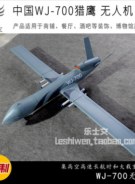 集高空高速长航时和大载重于一身WJ-700无人机WJ700定制空中吊挂