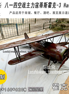 八一四空战空军主力霍克-3战斗机
