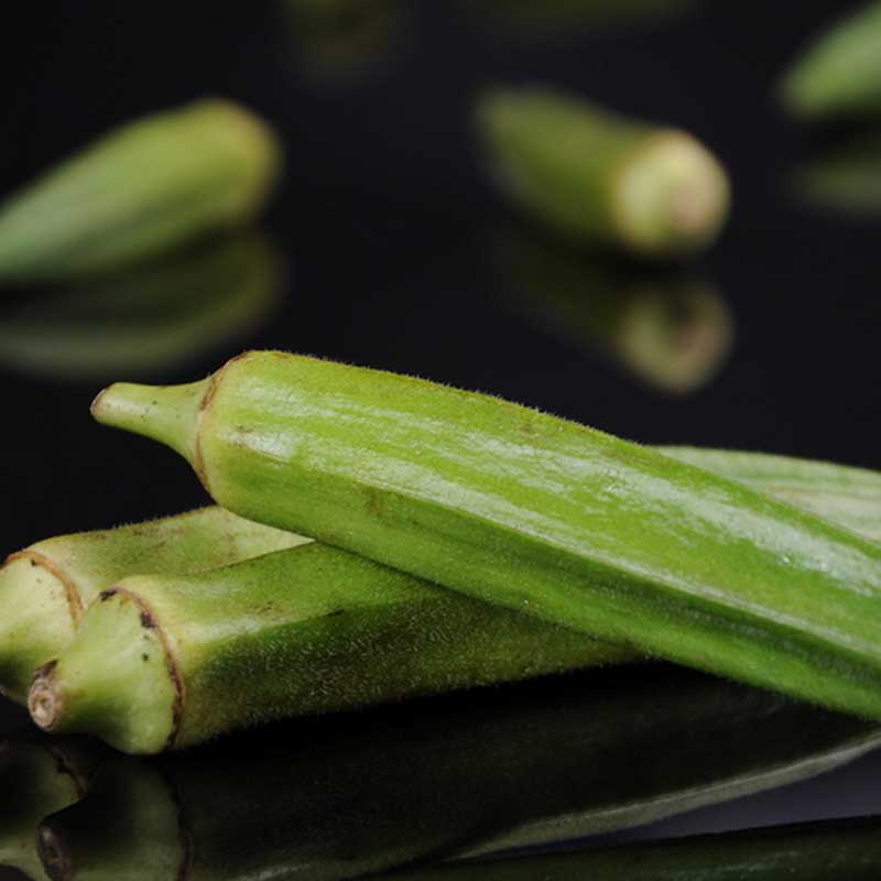 【成都好特蔬】秋葵 Okra 500g黄秋葵新鲜时鲜蔬菜顺丰包邮-图1