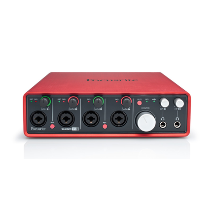 Focusrite福克斯特声卡 Scarlett solo/2i2/4i4/8i6/18i20三代USB - 图3