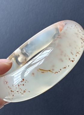 天然时尚风复古硬核玛瑙手镯