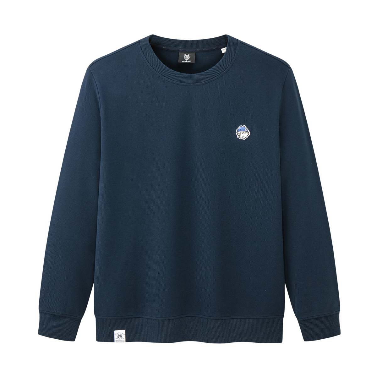 七匹狼男装卫衣圆领套