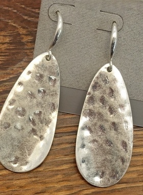 西洋欧美风设计师腔调森女文艺范舞台秀场耳环坠项圈套装