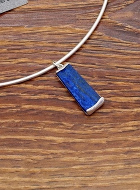 西洋欧美风青金石设计师腔调森女文艺术气质潮人休闲风个性项圈