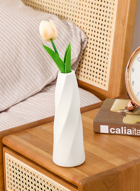 欧式花瓶摆件客厅插花美式餐桌现代轻奢风家居电视柜干花软装饰品