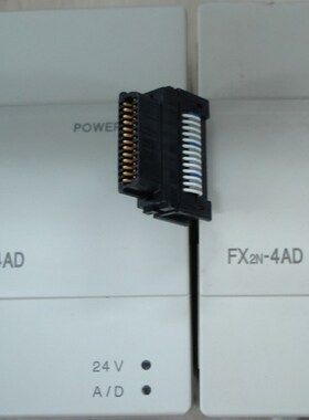 三菱PLC 模块FX2N-4AD 85成新 原装日本货 功能正常 图片实拍询价