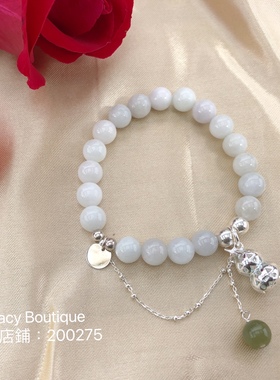 原创设计中国风翡翠玉珠手链女