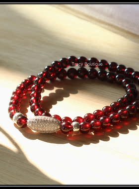 tracyins石榴石原创设计