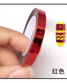diy背胶锯齿状贴纸金银线新品