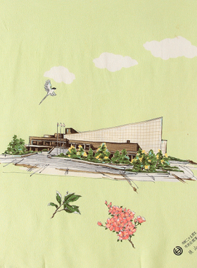 vintage孤品风包包手柄小方巾