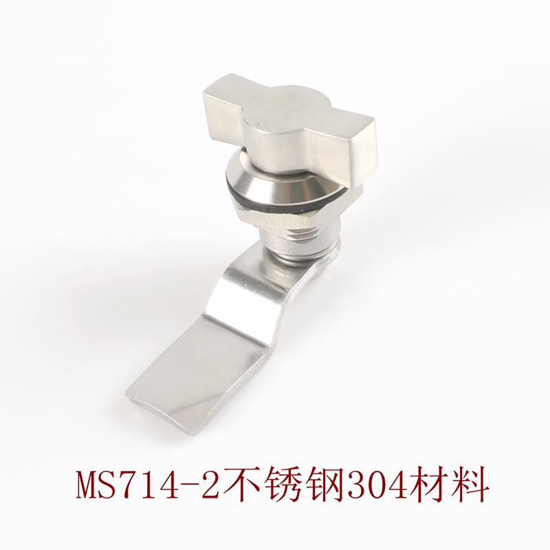 海坦防水性强翼型手柄锁仪表柜锁配电箱工具锁转舌锁MS714-2-图1