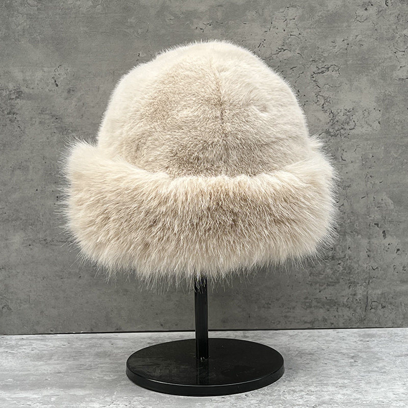 新款毛绒地主帽女秋冬防寒保暖帽子东北盆帽护耳帽显脸小渔夫帽潮,淘宝优惠券,粉丝福利购,淘宝优惠卷