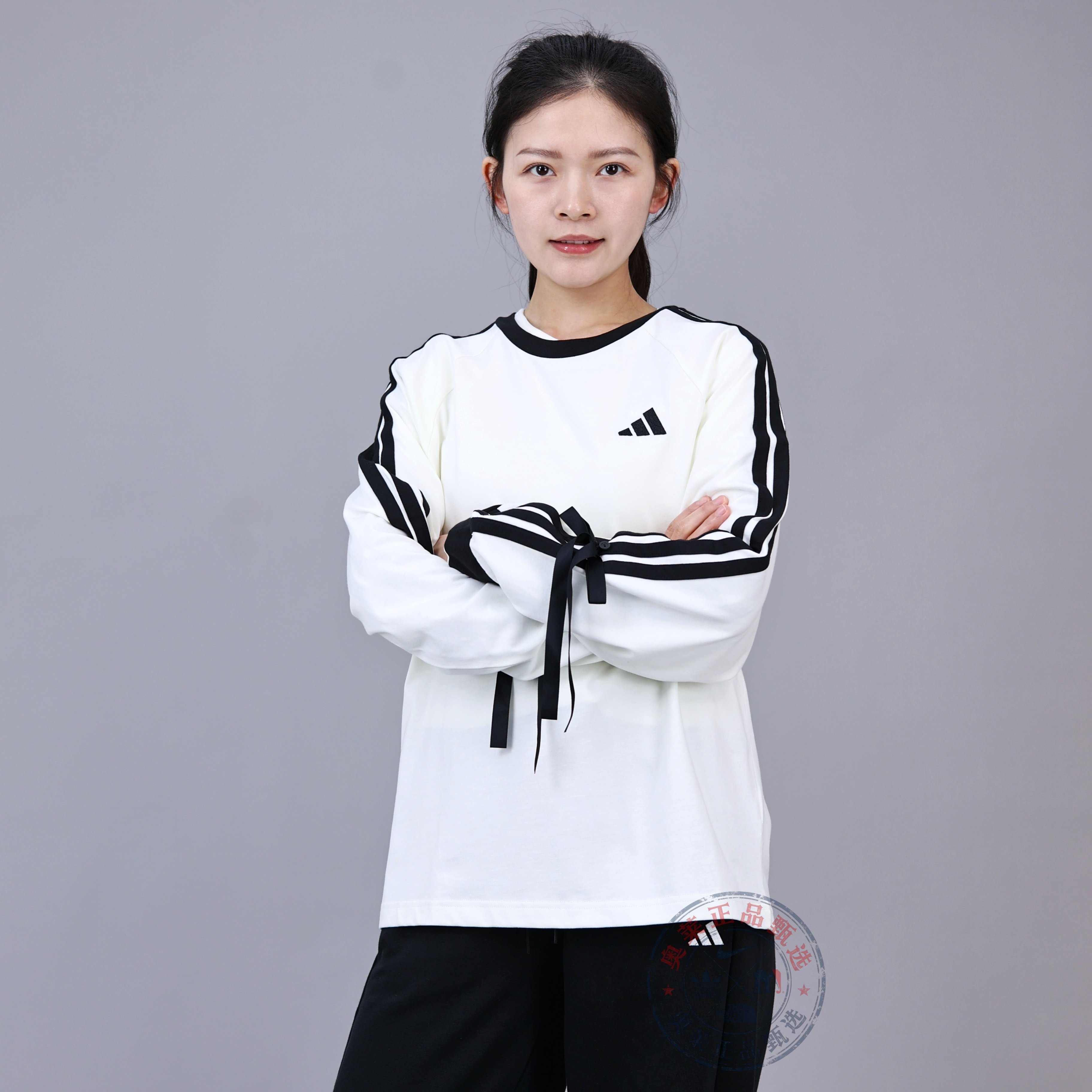 Adidas阿迪达斯25秋冬新款女DANCE LS TEE2长袖T恤KG3858/KG3859,淘宝优惠券,粉丝福利购,淘宝优惠卷