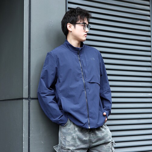 26春夏新款TheNorthFace北面男士户外防风防泼水立领软壳外套8BYQ - 图2