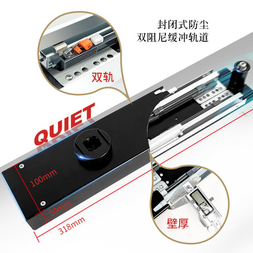 优支佳旋转鞋架360度家用收纳定制内置五金架子高度可调旋转鞋柜 - 图2
