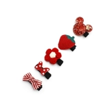 Подарочная коробка, комплект, детская милая заколка для волос для принцессы, безвредная челка, не повреждает волосы