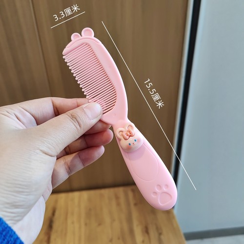 婴儿梳宝宝梳安全梳小孩新生儿童头发梳子便携小梳子可爱卡通动物 - 图3