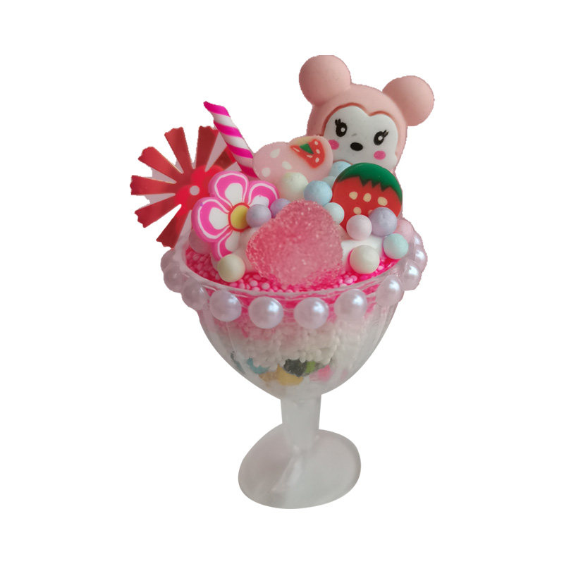 手工diy奶油胶制作材料包 仿真冰淇淋杯儿童玩具女孩甜品杯甜甜杯,淘宝优惠券,粉丝福利购,淘宝优惠卷