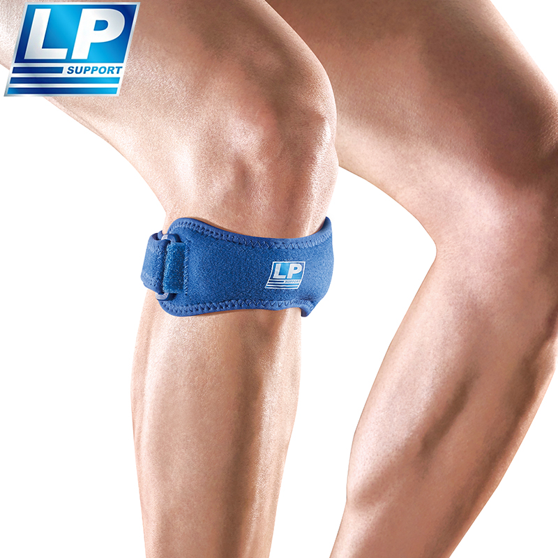 LP781CN髌骨带护膝加压跑步爬山羽毛球篮球健身膝盖专业运动护具 - 图0