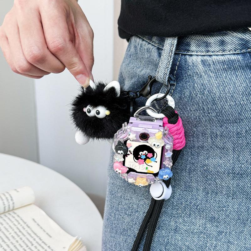 适用华为5x儿童电话手表3pro超能版4x挂脖套绳4pro吊坠保护壳女孩 - 图1