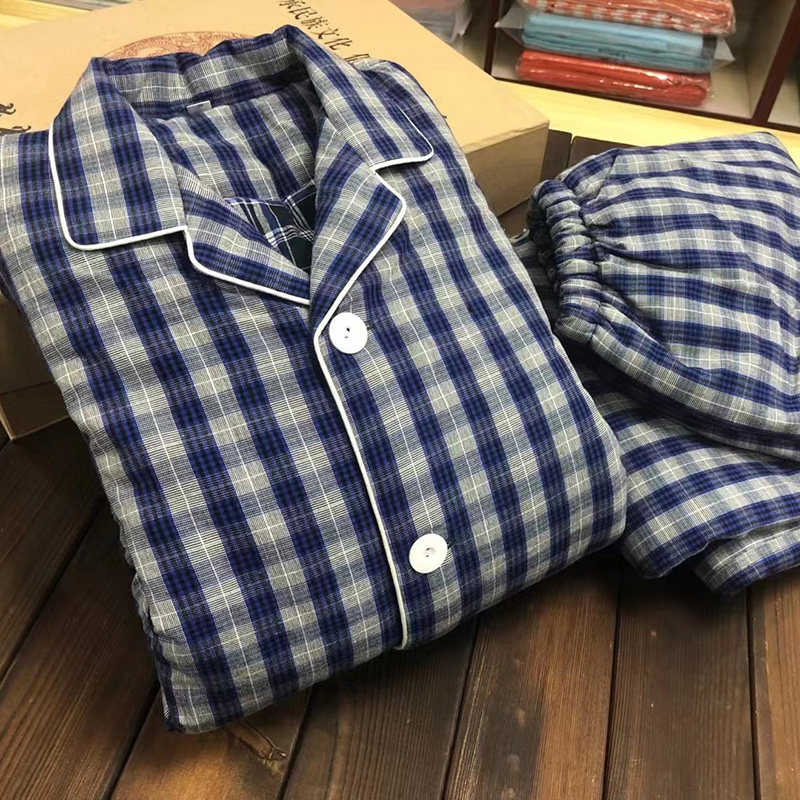 断码清仓 纯棉老粗布夹棉睡衣套装男款 棉衣棉裤,淘宝优惠券,粉丝福利购,淘宝优惠卷