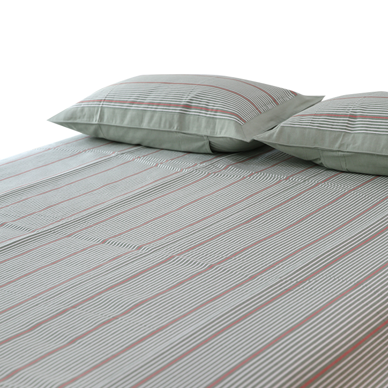 捡漏！纯棉加厚加密老粗布凉席三件套亚麻床单夏季双面软席可机洗 - 图3