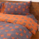 Shopping mall cabinet with double layer yarn ethnic style four-piece set full cotton pure cotton quilt cover bed sheet three-piece set four-season bedding set