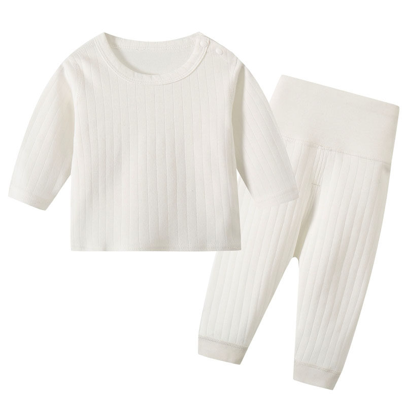 春秋季儿童套装宝宝婴儿纯棉加厚睡衣高腰裤子无骨保暖内衣二件套,淘宝优惠券,粉丝福利购,淘宝优惠卷