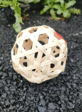 竹条竹编手工材料包DIY幼儿园学生手作团建社区小竹筐灯笼风筝