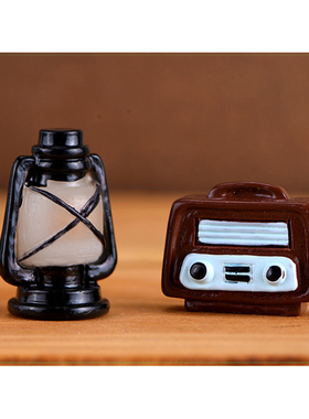 怀旧家居树脂公仔儿童过家家玩具