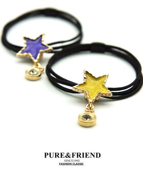 宇宙滴油皮筋手绳发圈
