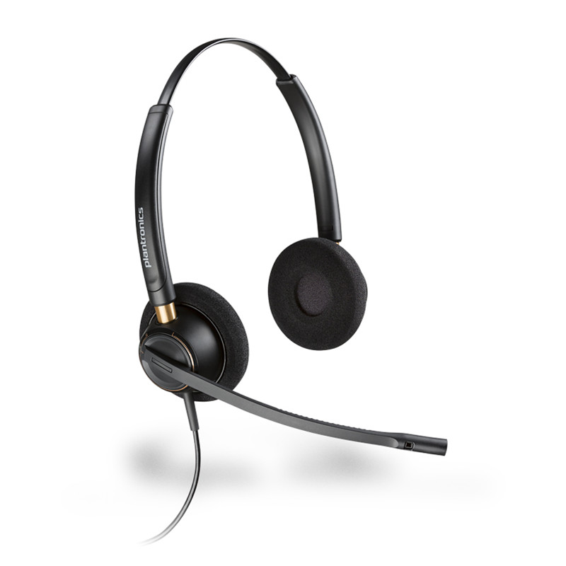 Plantronics/缤特力 HW520V 510 530 540头戴式双耳电话客服耳麦-图1