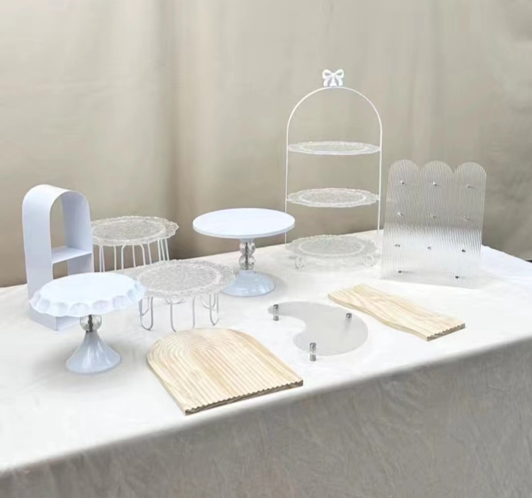 莫兰迪色系蛋糕盘 创意甜品台蛋糕架 冷餐茶歇糕点架下午茶点心盘,淘宝优惠券,粉丝福利购,淘宝优惠卷