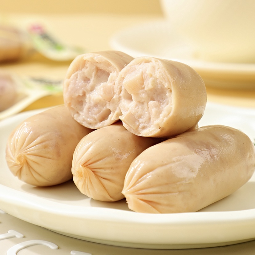 A1笋尖鸡肉肠原味脆皮肠下午茶 即食休闲办公室零食 - 图1