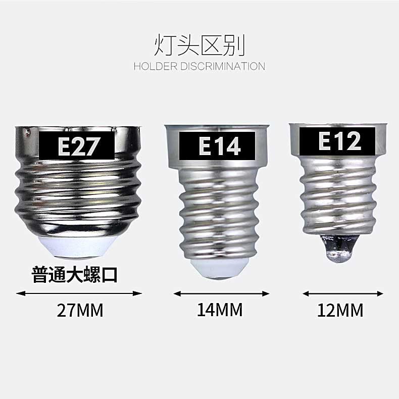 E14E12LED灯泡机床冰箱泡微波炉佛灯油烟机缝纫机无频闪省电暖光 - 图1