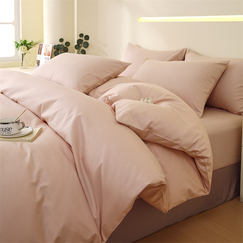 100支长绒棉四件套纯棉全棉2025新款床上四件套床笠款床单款四季 - 图2