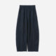 * WKZ09055 Jasmine Yaji Aura silhouette hemp elastic waist loose harem pants trousers for spring women
