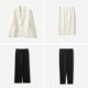 WXZ07021 ຂ່າວ Queen Capsule Commuting Japanese Triacetate Suit Skirt Straight Leg Pants Tapered Pants ແມ່ຍິງ