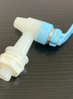 悦莱泉矿泉壶净水壶净水桶陶瓷缸蓝色出水水龙头过滤壶净水器开关