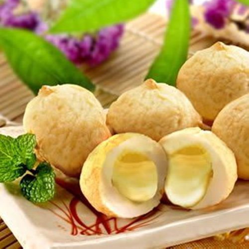 鸿昶食品素食爱之素芥末芥茉乳酪球2500g5斤非转基因大豆丸子奶素 - 图1