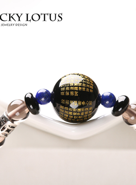 男女南红玛瑙银佛珠手链原创设计