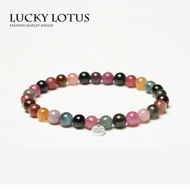 luckylotus珠宝首饰巴西碧玺手链 LUCKYLOTUS珠宝首饰手链