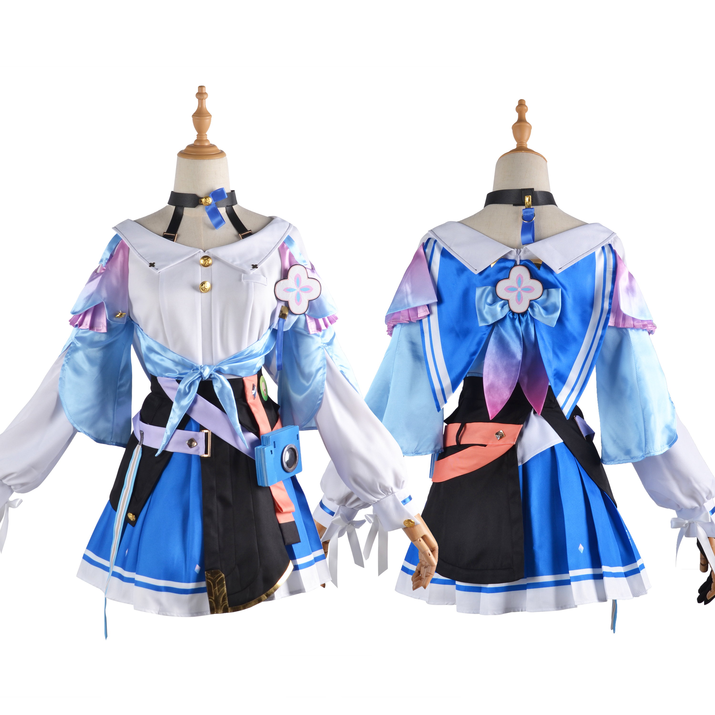 雾都崩坏星穹铁道cos服三月七cosplay游戏动漫角色扮演服少女套装 - 图3