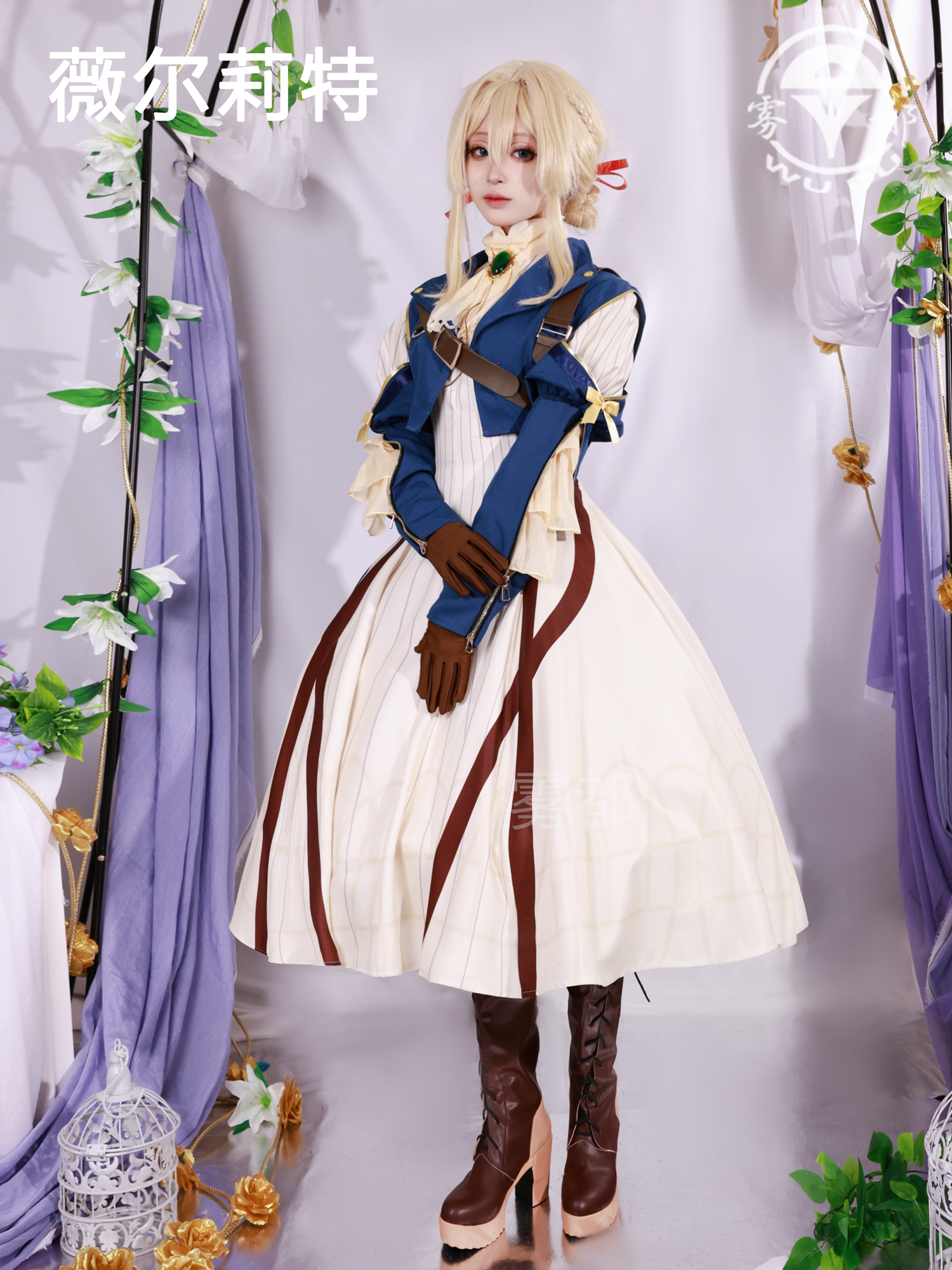 雾都紫罗兰永恒花园薇尔莉特cos服游戏动漫COSPLAY服装洛丽塔C服-图2